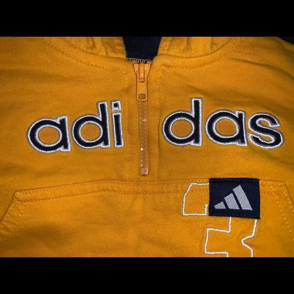 Boys Adidas hoodie size 3 months‎ - Picture 4 of 4